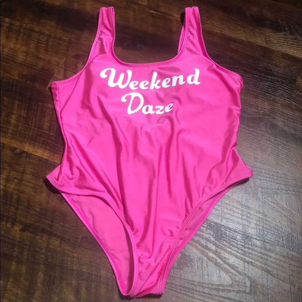 Pink Bathing Suit
